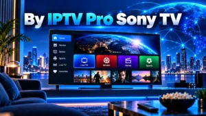 by iptv pro sony tv