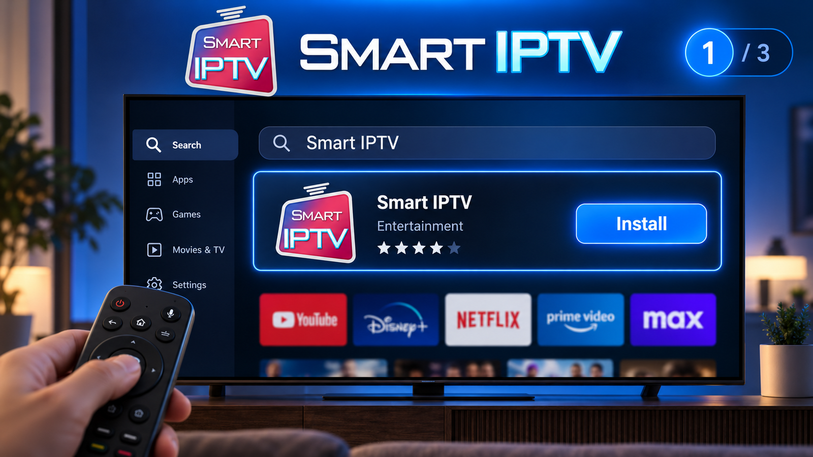 Smart IPTV kurulum ve uygulama yükleme rehberi